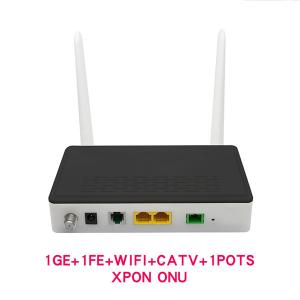 Wholesale Fiberhome Gpon Onu Internet Device 1Ge+1Fe+Catv+Wifi + Pots Dual Mode from china suppliers