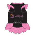 Glitter Print Crown Skirt Pet Dress Customization BSCI / WMT Pet Skirt