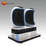 Amusement Park 9D VR Cinema / Virtual Reality Game Interactive 9d Egg Chair