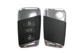 Small 3 Buttons VW Remote Key FCC ID 3G0 959 752 For VW Magotan 434 MHz OEM