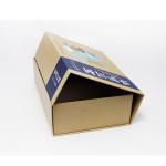 Magnetic Closure Folding Paper Gift Box For Garments Rectangular Clothing