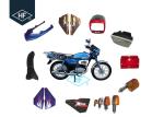 Complete Motorcycle Plastic Body Parts Blue Front Fender Side Cover For Suzuki