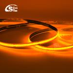Electroplate COB 24v COB 320Ds 8mm Ra 85 Golden Yellow Light Strip for Home
