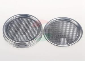 Wholesale Aluminum 73mm Easy Peel Off Lid For Pet Plastic Jar Sealing FDA Approved from china suppliers