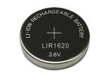 Rechargeable LIR1620 Li Ion Button Cell 15mAh For Smart Wearable Device