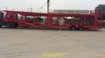 2 Axles Car Carrier Transport Semi Trailer Double Layers Carry 8 Units Vehicle