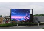 Dustproof 1R1G1B Outdoor Fixed LED Display 35W P10 Weather Resistance