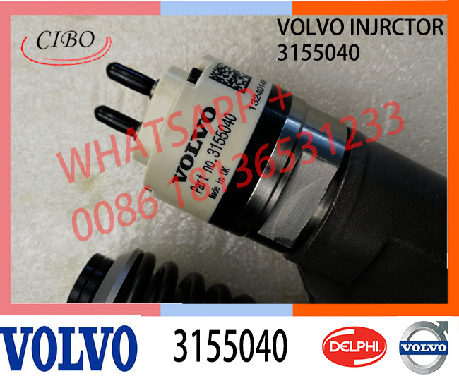 New 3155040 8113409 BEBE4B12001 BEBE4B12004 EUI Electric Unit FH12 FM12 Euro 2 Engine Diesel Fuel Injector For VOL