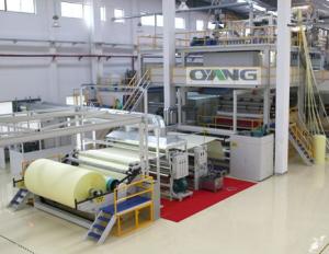 Wholesale Single Beam PP Non Woven Fabric Making Machine / Production Line high strength from china suppliers