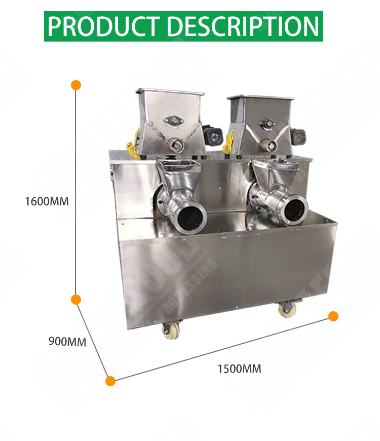 wholesale factory pasta making machine 250kg/hr