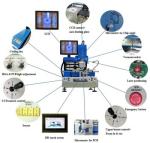 CCD Laptop BGA Machine 6800W Microscope Camera Single Phase 220V