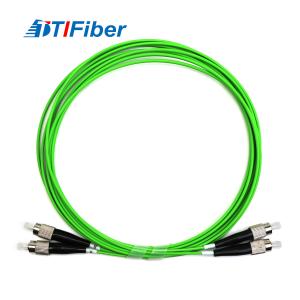 Wholesale TTIFiber FC-FC Green Jacket OM5 Fiber Optic Patch Cord Multimode DX Duplex from china suppliers