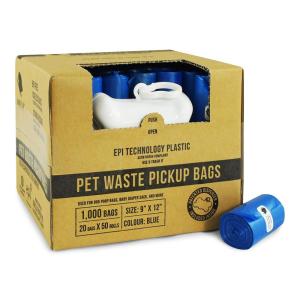 Wholesale Extra Thick Biodegradable Dog Poop Bags 15 Bags / Roll With High Toughness from china suppliers