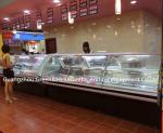Danfoss Compressor Deli Display Refrigerator / Meat Counter Display Fridge