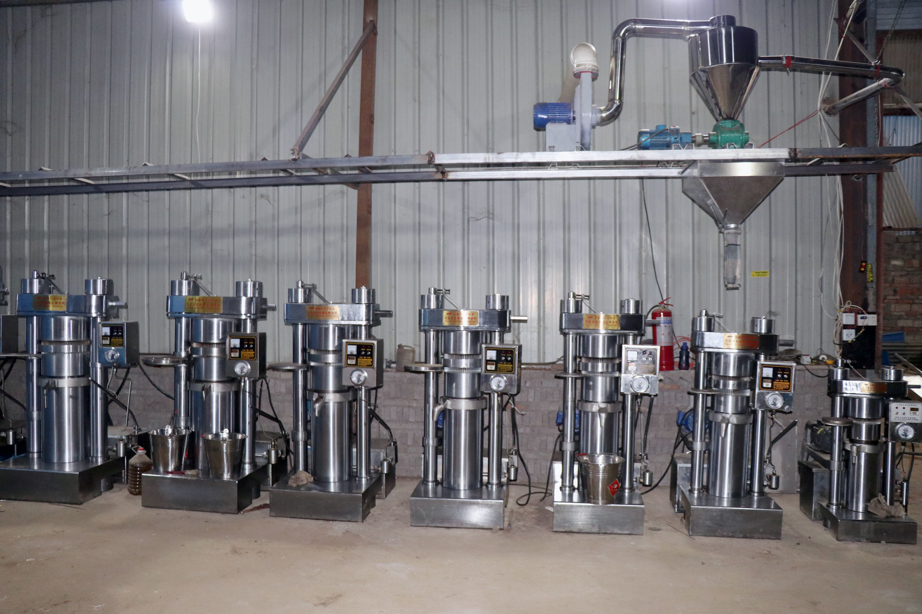 Hot Press Edible Oil Extraction Machine Sunflower Seed Oil Machine Full Automatic