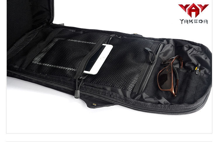 Black Casual Military Fabric Tactical Day Pack / 25L Folding Travel Daypack