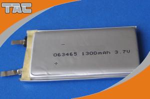 Wholesale GSP063465 3.7V 1300mAh Polymer Lithium Ion Battery cells with high capacity from china suppliers