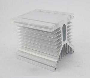 China ISO Aluminum Heat Sink Extrusions For Solid Relay / Street Light Road Lamp on sale