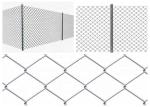 6ft X 50ft 9 Gauge 1.2m Industrial Chain Link Fencing