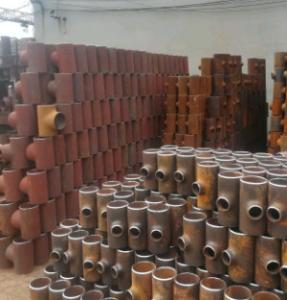 Wholesale Weld Astm A106 Tee Sch40 Metal Connector Seam Remove from china suppliers