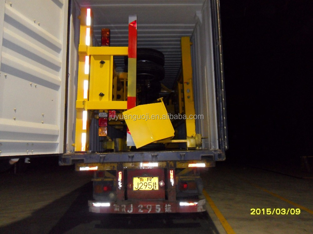 20ft Skeletal Superlink Tandem Semi Trailers Bi-train Trailer with Electric 24V 7 ways