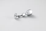 Acrylic Zinc Alloy Chrome Kitchen Cupboard Knobs / Cabinet Knobs And Pulls