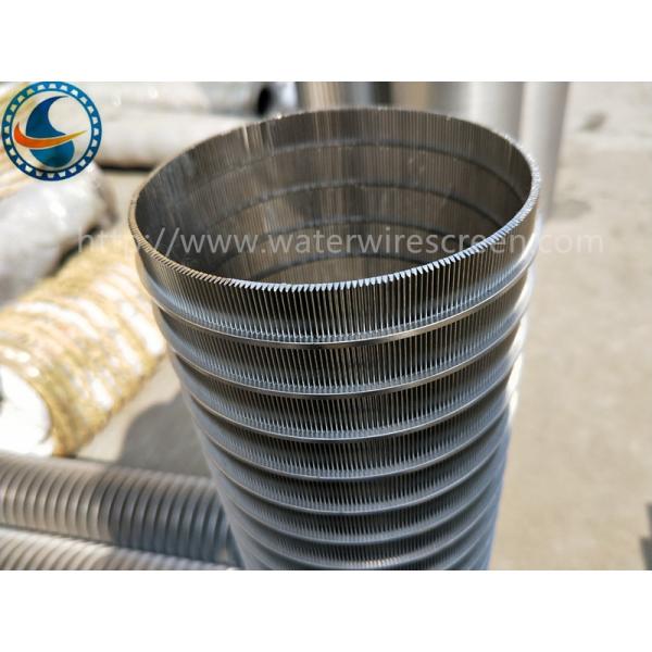 Stainless Steel Wedge Wire Screen With Acid And Alkali Resistance