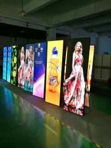 Wholesale Ethernet / WIFI SMD 3 In 1 2.571mm Poster Light Box Displays 1200cd/㎡ from china suppliers