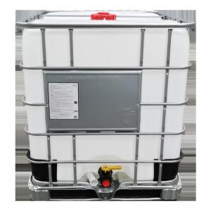 China White IBC Chemical Tanks HDPE 300 Gallon Chemical Tote on sale