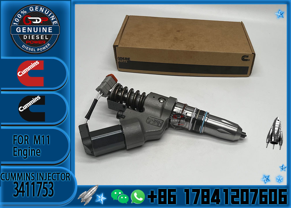 3411753 Machinery Engine Spare Parts QSM11 Fuel Injector 3411756 4902921 4088384 3411753