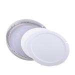 Recessed Ceiling Round LED Flat Panel Light Antirust Aluminum Alloy