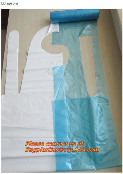 plastic pe aprons, poly apron, ld disposable, aprons, LDPE apron, HDPE apron, PE
