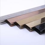 Stainless Steel Silver Trim Strip 201 304 316 Mirror Hairline Brushed Finish