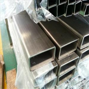 Wholesale ASTM A554 Seamless Stainless Steel Rectangular Tube 2D Cold Rolled from china suppliers