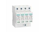 4P 40KA SPD Low Voltage Type 2 Surge Suppressor DIN Rail Mount