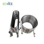Spiral Double Copper Pipe Heat Exchanger Manufacturer for Pool Heater Air