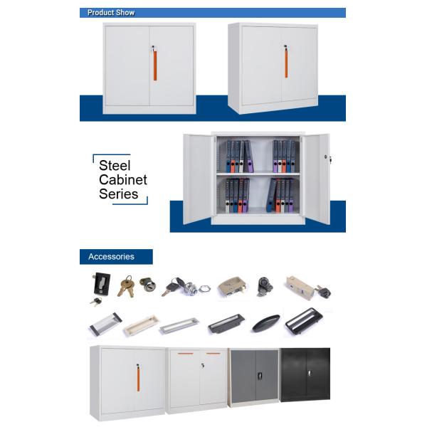Adjustable Shelf 0.6mm Height 900mm Steel Filing Cupboard
