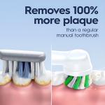 360 Rotating Electric Toothbrush Rechargeable EU-Patent Toothbrush With Round