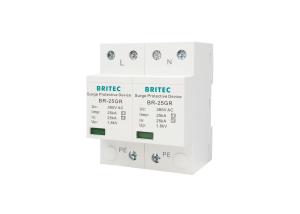 Wholesale Electrical Surge Suppressor Power Surge Protection Device 385v SPD 25KA IEC - 61643 from china suppliers