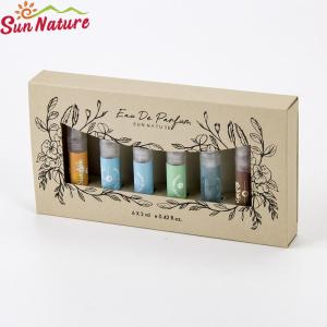 Wholesale Perfume Oil Roller 2ml Package Tester Kraft Perfume Boxes With Window from china suppliers