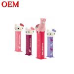 Customized 3D Cartoon Toy Hellokitty Plastic Candy Dispenser Oem Candy Packs