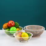 Ventilated Breathable Plastic Basket Organizer Moisture Proof