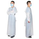 Disposable Isolation Surgical Gown Clear Plastic for Hospital Surgical Operation