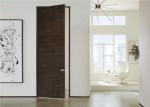 WPC Friendly Wood Composite Door Customized Color Unfinished Surface ROHS