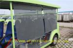 Playground Electric Tourist Car Gasoline Small Shuttle Bus With Roof Windshield