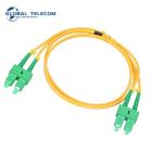 Os2 Duplex Sc Apc Fiber Optic Cable 9/125nm For Fast Ethernet