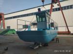 Service Boat Transport Barges For Transfer Sewage And Garbage In Large Vessels