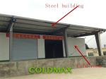 Pre Engineered Steel Structure Building Cold Steel Storage Warehouse Cold Room