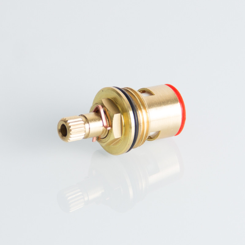 Polished G1/2" 90°C Brass Faucet Cartridge For Taps