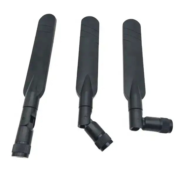 Black 4g Lte External Antenna Omni Directional High Gain 3dbi Board Band Rotating